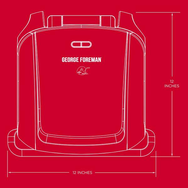george foreman removable plate grill grp0004