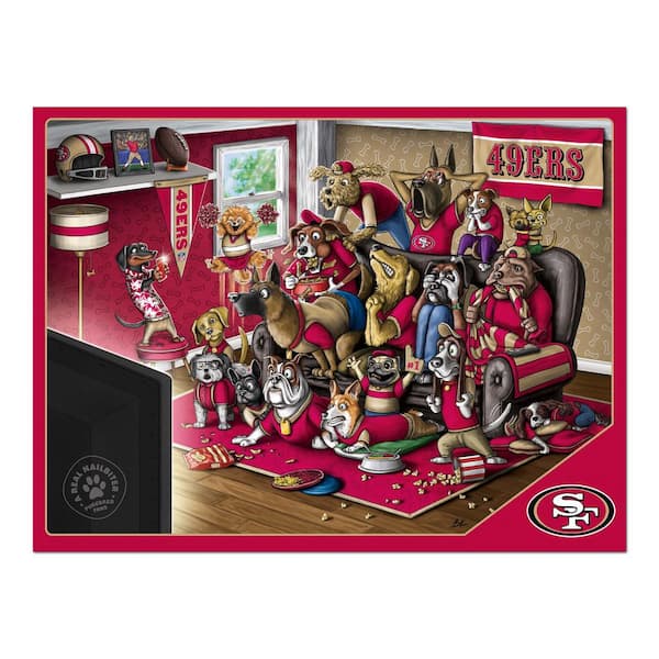 San Francisco 49ers Puzzle 500 Piece Locker Room – Reality Check Xtreme