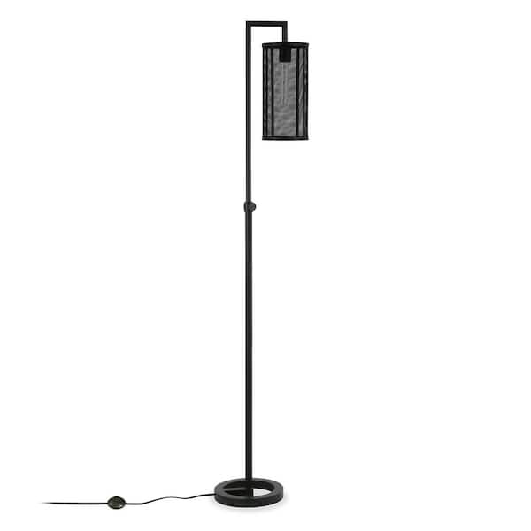 Meyer&Cross Parthen 69-1/2 in. Blackened Bronze Floor Lamp