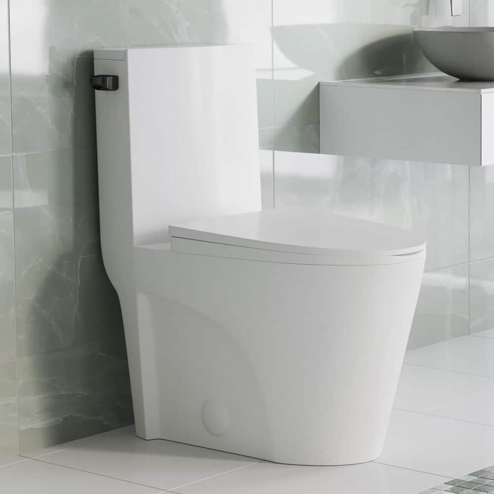 Swiss Madison St. Tropez 1-piece 1.28 GPF Single Flush Elongated