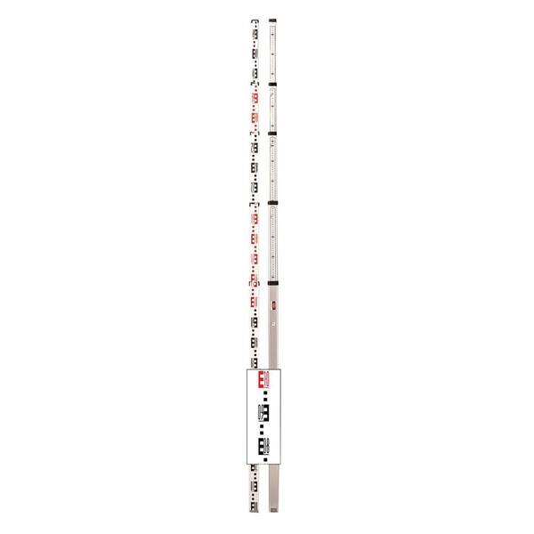 CST 5-Meter 5-Section Aluminum Telescoping Rod Graduated in 1/2 cm and mm