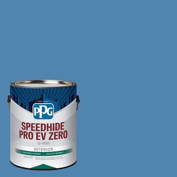 Speedhide Pro EV Zero 1 gal. PPG1161-5 Ship'S Harbor Flat Interior Paint