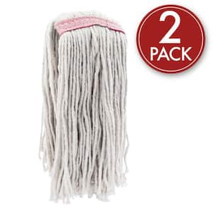 O Cedar Mop Replace Head String Mop Heads Replacement Heavy Duty Commercial Grade Blue Cotton Looped End Wet Industrial Cleaning Mop Head Refills (1, Medium Commercial Mop Head Replacement - Foto 10