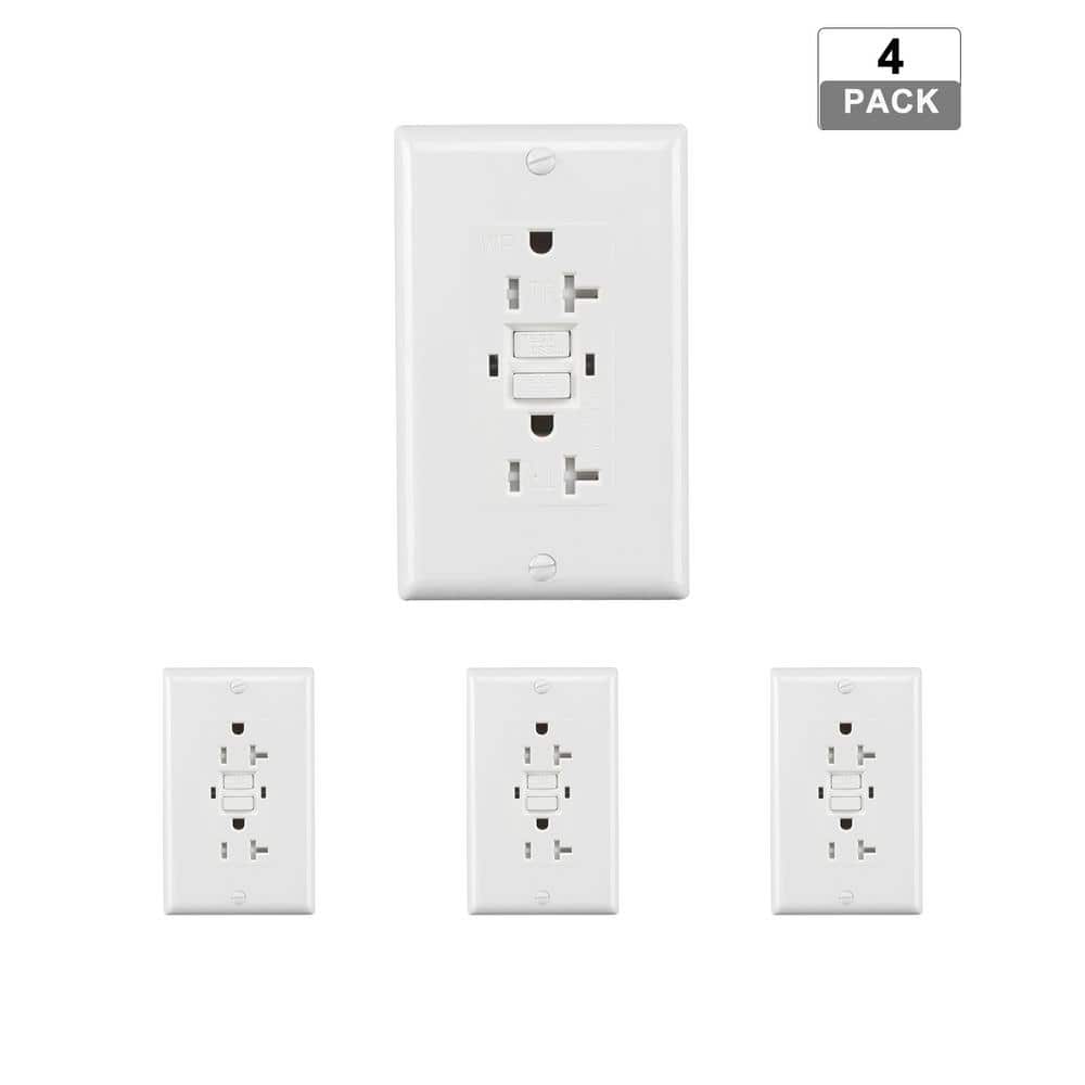 RUN BISON 20 Amp GFCI Outlets TamperResistant SelfTest GFCI