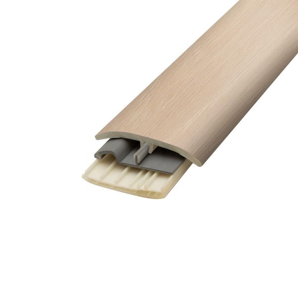 Fairview 0.31 in. T x 2 in. W x 78.7 in. L Vinyl 4 in 1 Molding