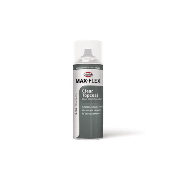 12 oz. Semi-Gloss Clear Interior/Exterior Flexible Topcoat Spray Paint