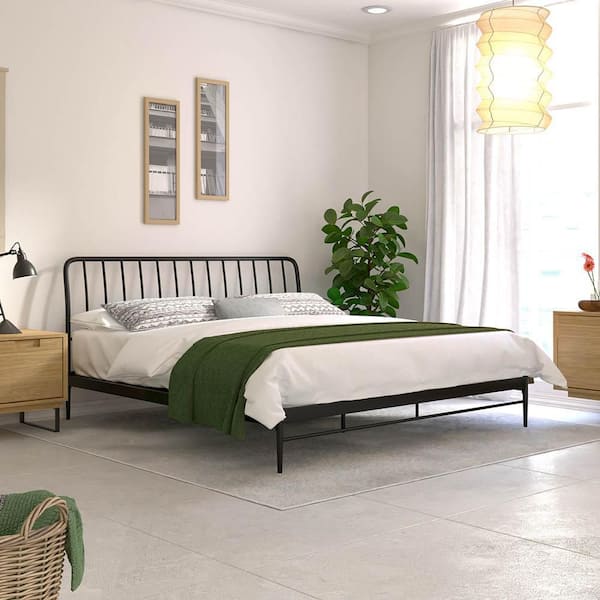RST BRANDS Kairosis Black King Platform Bed