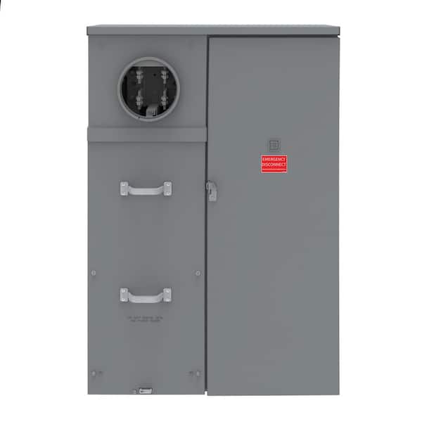 Square D QO 400 Amp 8-Space 16-Circuit Outdoor Ring Underground