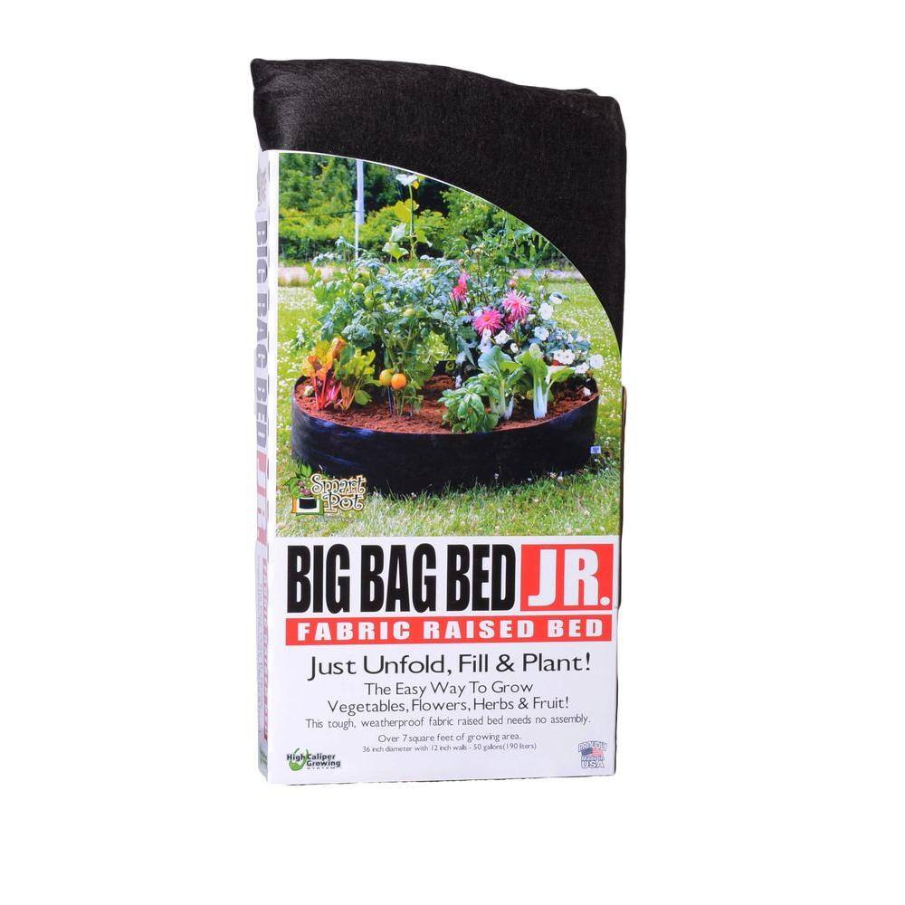 Big Bag Bed Junior Fabric Raised Garden Bed 100518617 The Home Depot