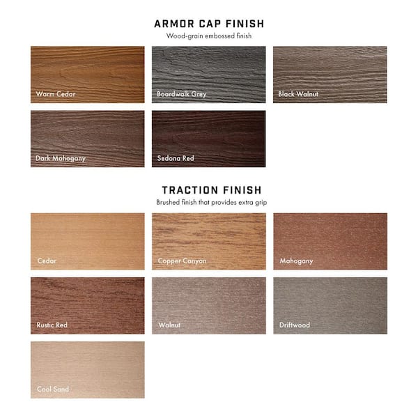 DuxxBak Water-Shedding 1 in. x 6 in. x 20 ft. Dark Mahogany
