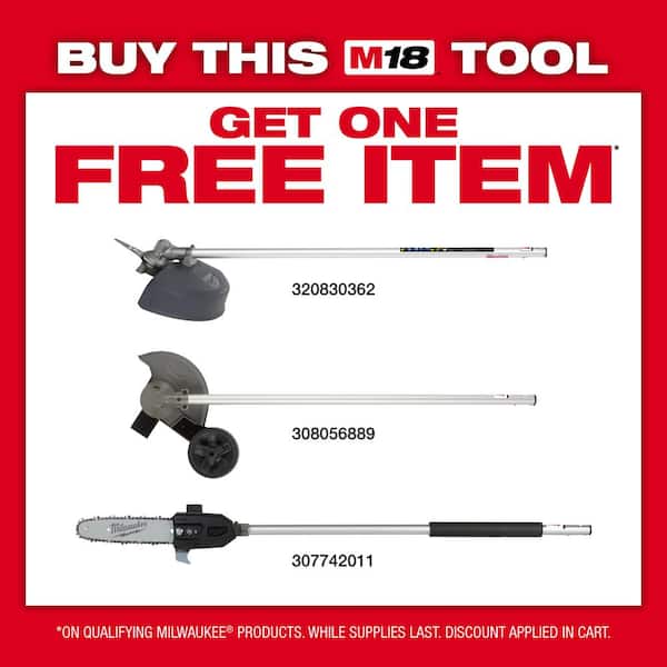 M18 FUEL 18V 16 in. Brushless Cordless Battery Powered String Trimmer w/QUIK-LOK Attachment Capability & 8.0 Ah Battery