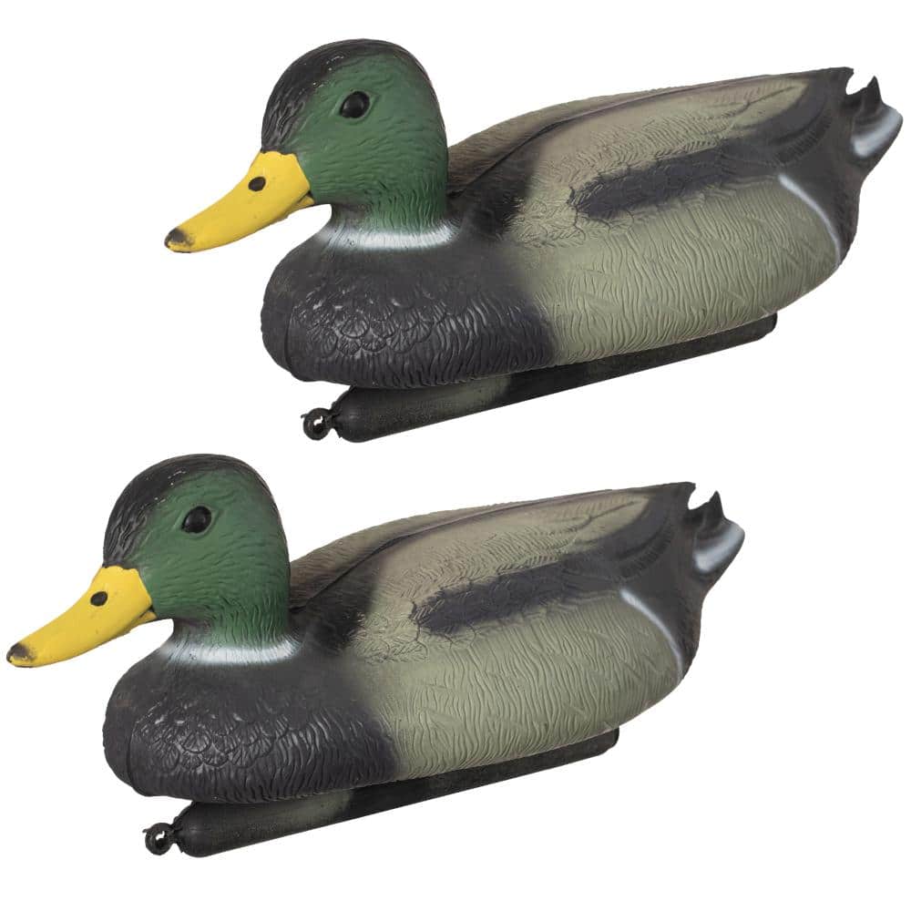 Realistic Millard Duck Decoy for Hunting Low-Profile Design Waterfowl Attractor for Land, Shoreline and Marsh, Set of 2 price history on PriceWatchPro