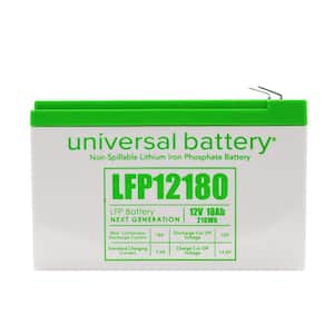 12.8-Volt 103 Ah Lithium LFP Rechargeable Battery with I8 Terminals