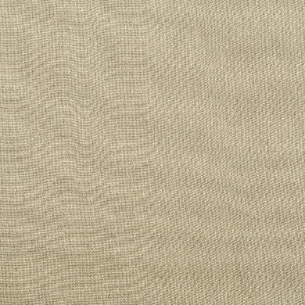 Taupe Polyester Light-Filtering Tab Top Curtain Panel 40"x84"