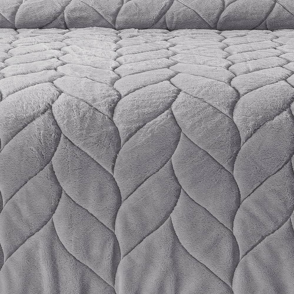 Cozy Gray Full Down Alternative Blanket