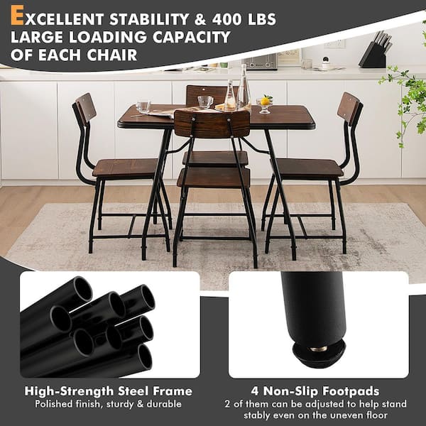 heavy duty dining room chairs 400 lbs