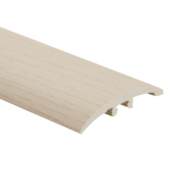 Malibu Wide Plank French Oak Del Monico 0.275 in. Thickness x 1.85 in. Wide x 94.48 in. Length Vinyl 3 in 1 Molding