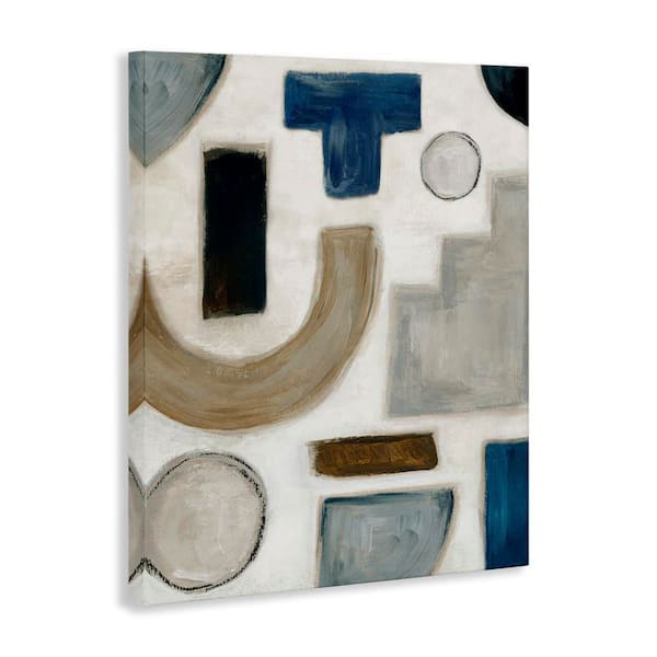 Stupell Industries Natural Tone Shapes by Emma Peal Unframed