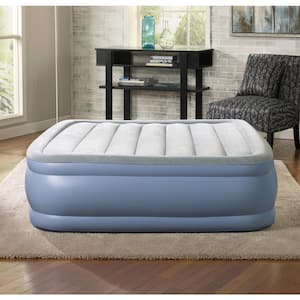 Hi Loft 17 in. Queen Air Mattress with Pump Included