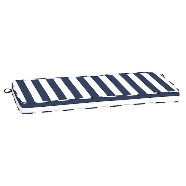 cabana stripe outdoor bench cushion