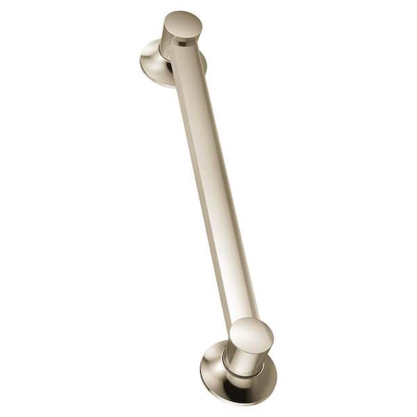 Flara 18 in. Concealed Screw Grab/Assist Bar in Polished Nickel