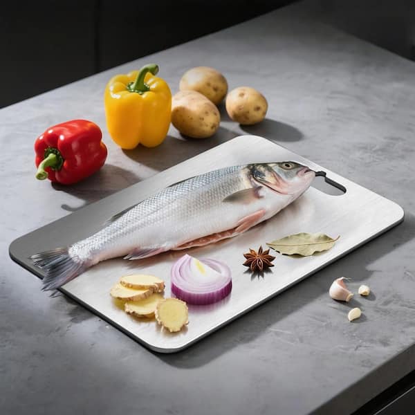 カッティング　ボード Numhew 3-Piece Titanium Cutting Board Set for Kitchen, Double