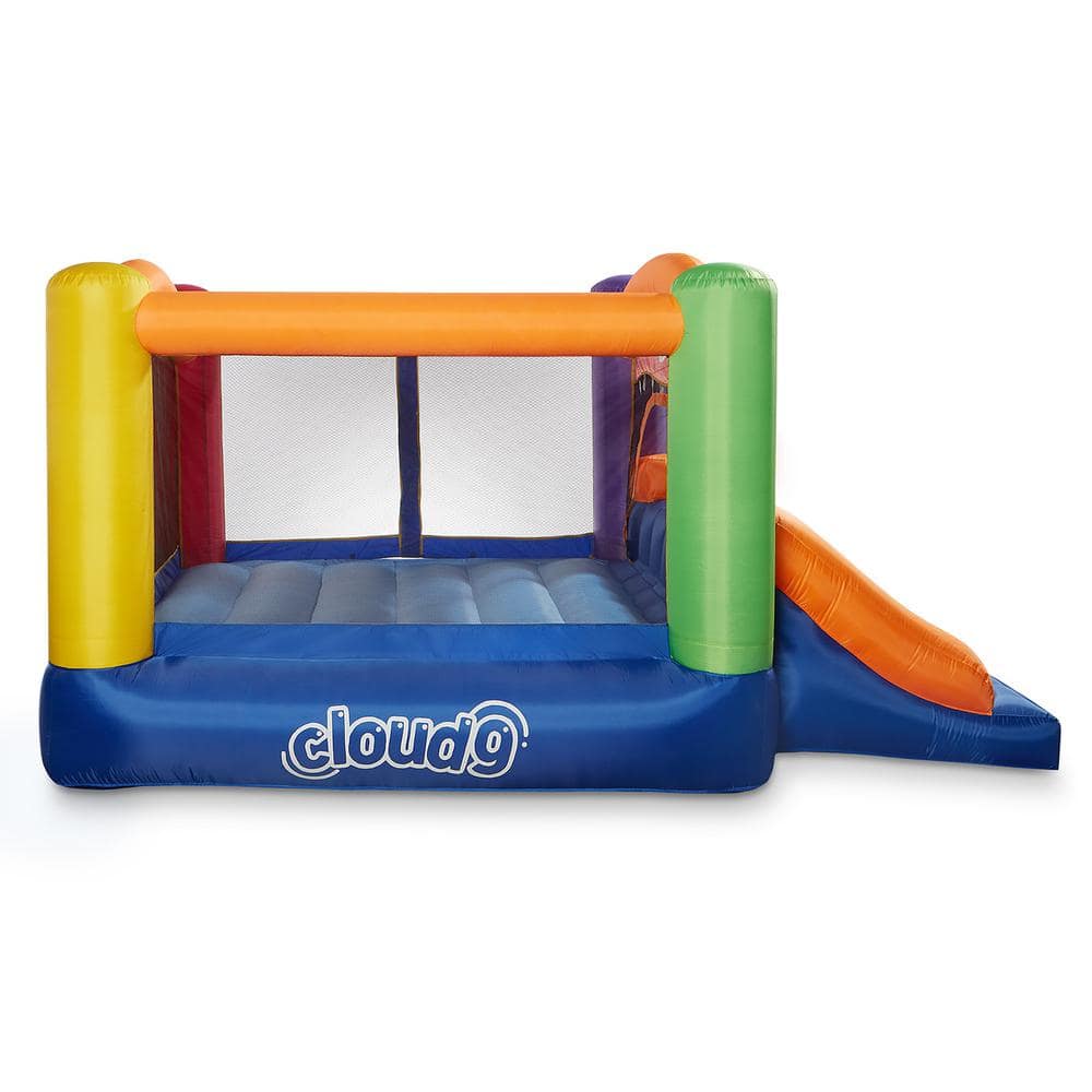 Cloud 9 Monster Theme Inflatable Bounce House with Slide