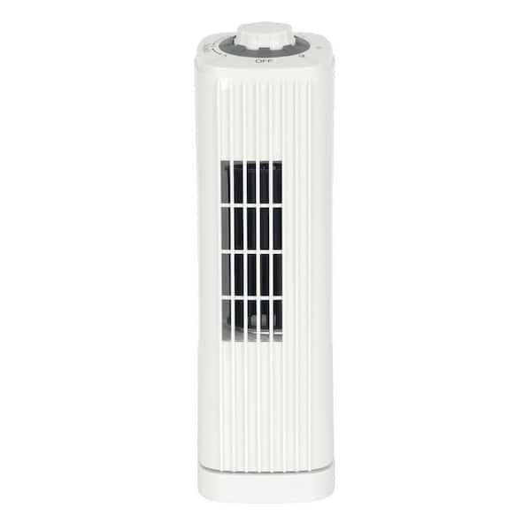 F-7348WH 14 Inch Portable Ultra-Slim Desktop Tower Fan in White