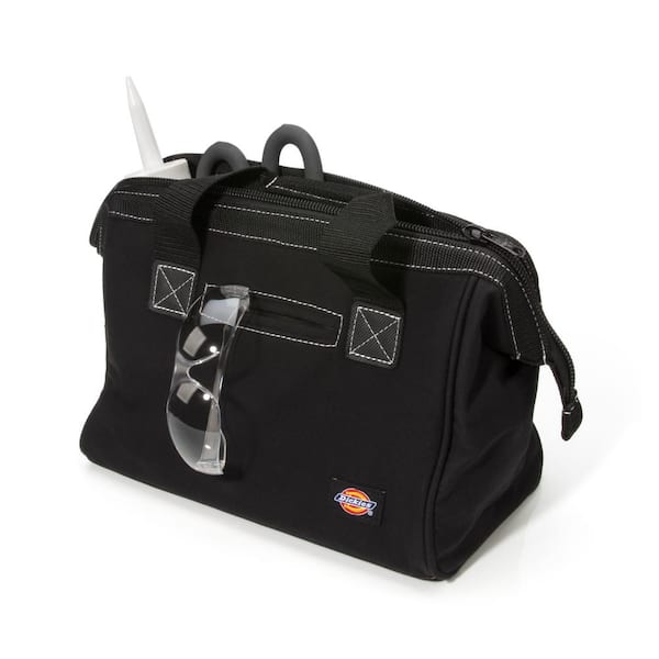 Tool Storage Tote 57084 Details about / Dickies Black 12 in Work Bag