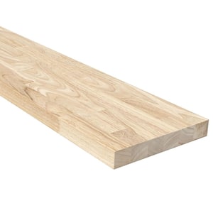 HARDWOOD REFLECTIONS 6 in. W x 48 in. D Unfinished Hevea Floating