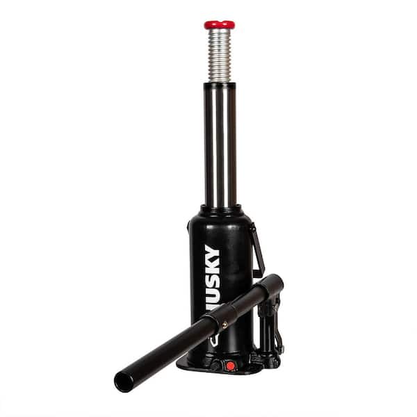 Husky 12-Ton Welded Bottle Jack HPL12BW-ZDT-TH - The Home Depot