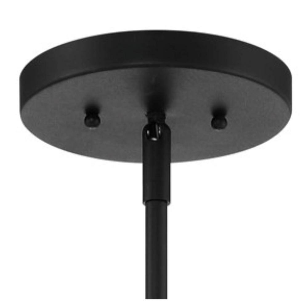 Parsons Studio Mini Jar 1-Light Pendant in Sand Coal and Etched White