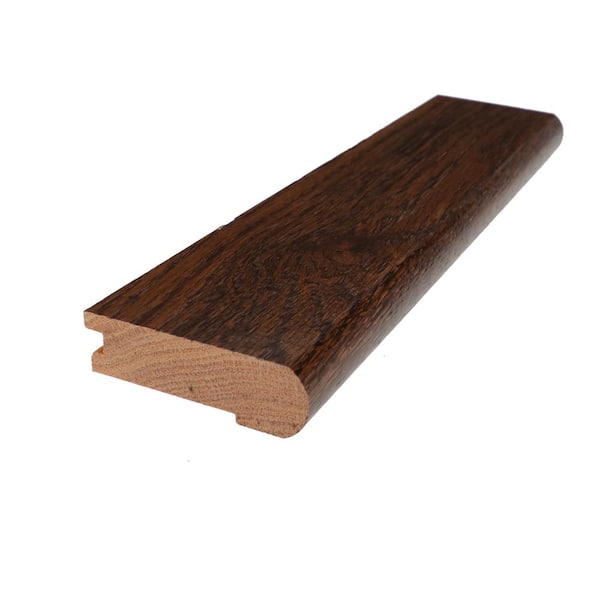 Buff 0.75 in. Thick x 2.78 in. Wide x 78 in. Length Hardwood Stair Nose