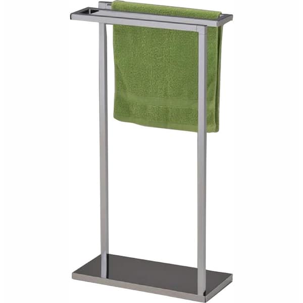 Kings Brand Furniture Modern Minimalist 3-Bar Freestanding Towel Rack