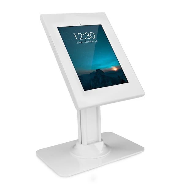 mount-it! Mount-It Secure iPad Countertop Stand for 7th Generation iPad, White