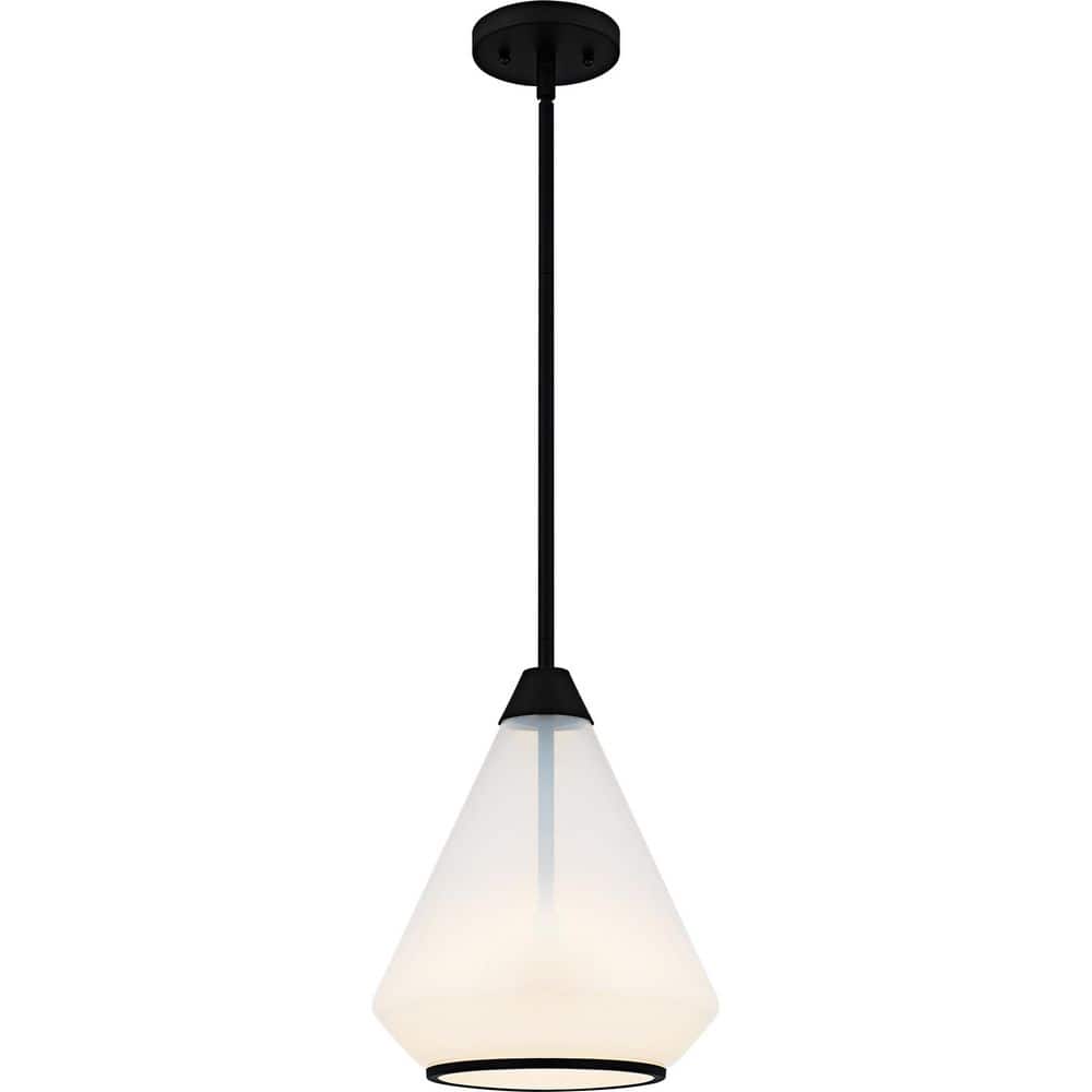 Haze 1-Light Matte Black Mini Pendant Light price history on PriceWatchPro
