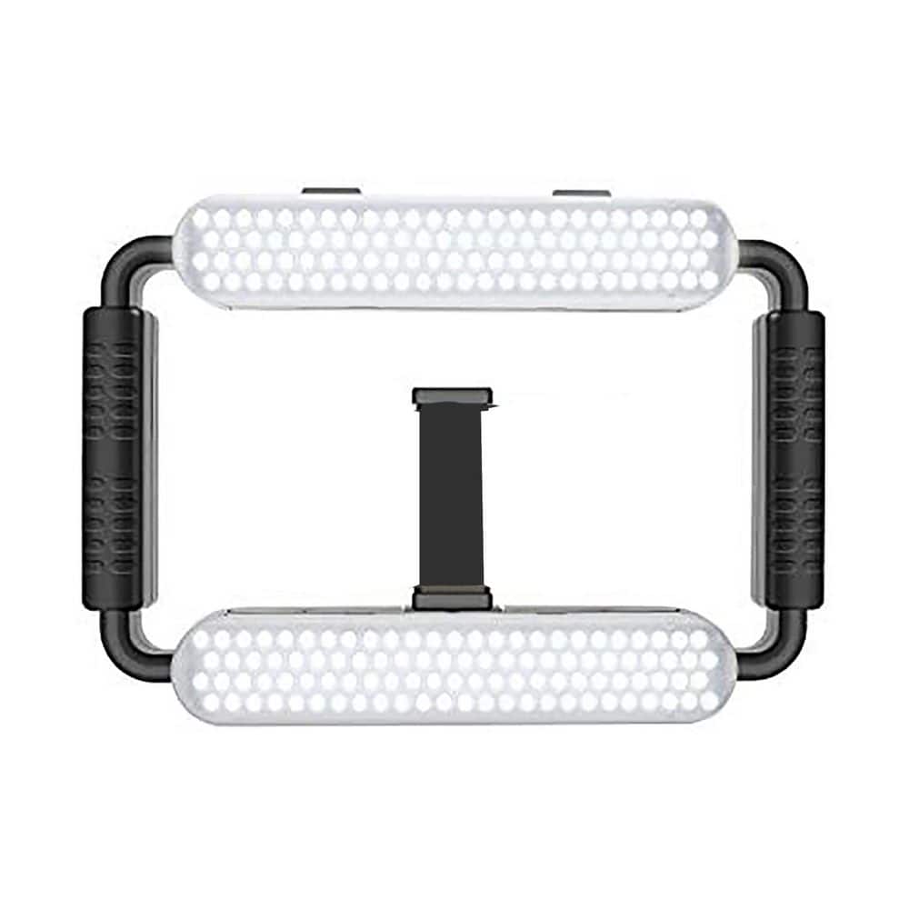 11.61 in. White Ring Light with 5600K Dimmable LED Bluetooth Grip Stabilizer for Smartphone Makeup Video price history on PriceWatchPro