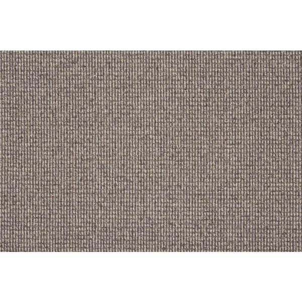 Sand Harbor Stone/Coal Custom Rug with Pad