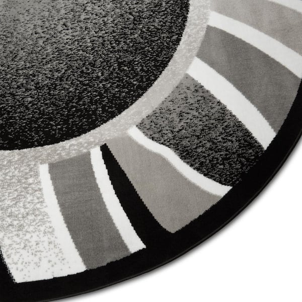 Home Dynamix Premium Rizzy Black-Gray Area Rug