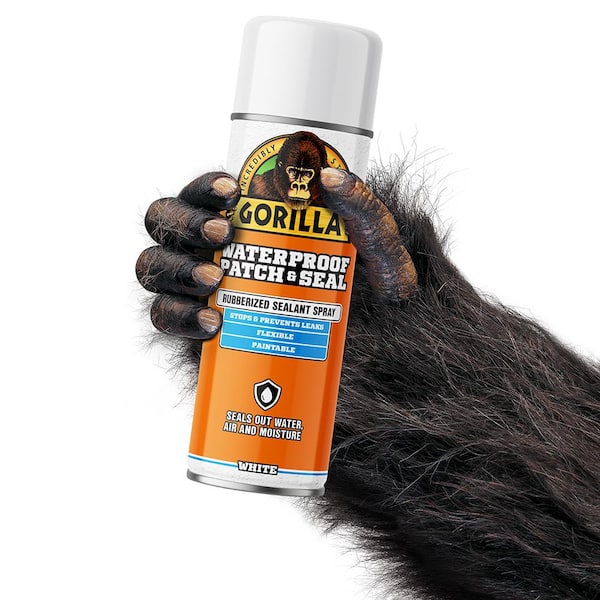 14 oz. White Waterproof Patch and Seal Spray