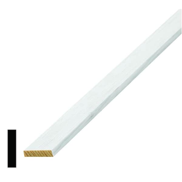 Alexandria Moulding WM 268 1/4 in. x 1-1/8 in. Primed Pine Finger