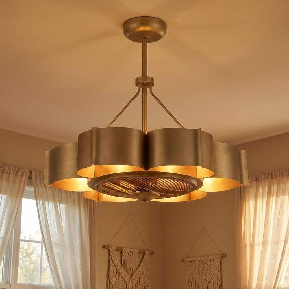 Savoy House Stockholm 31 in. W x 11.88 in. H 6-Light Indoor Gold