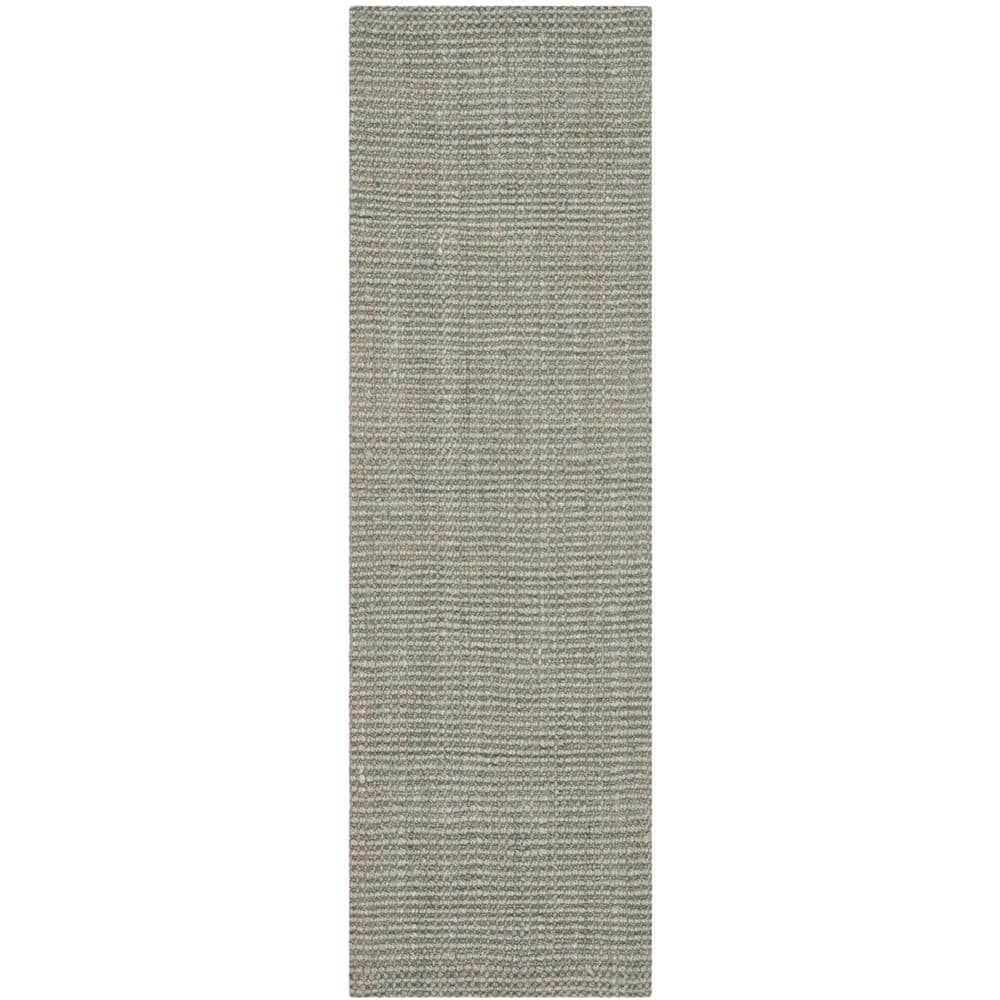 Natural Fiber Gray 2 ft. x 11 ft. Solid Runner Rug price history on PriceWatchPro