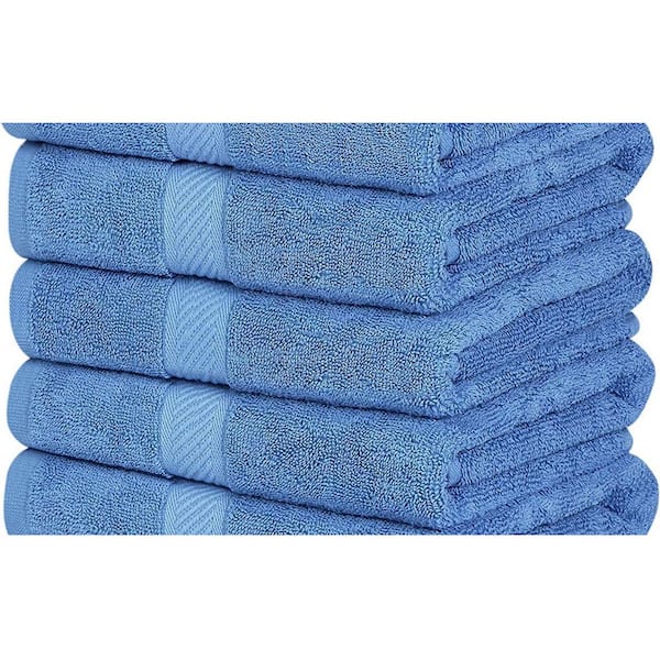 Bath Towels Set-100% Cotton-2 Bath Towels, 2 Hand Towels & 4  Washcloths-Large, Quick Dry, Absorbent, Soft, Plush- Gym, Yoga, Spa, Hotel,  Pool, Towels