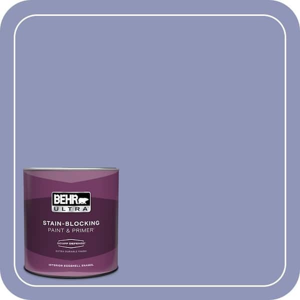 BEHR ULTRA 1 qt. #BIC-20 Lively Lilac Extra Durable Eggshell Enamel Interior Paint & Primer