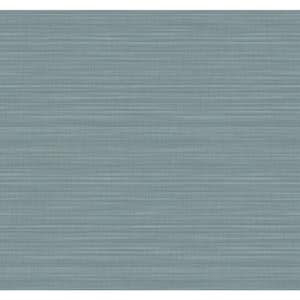 Down To Earth Aquamarine Striated Wallpaper