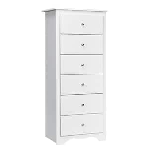 Gymax Drawer White Chest of Drawers Dresser Clothes Storage Bedroom ...