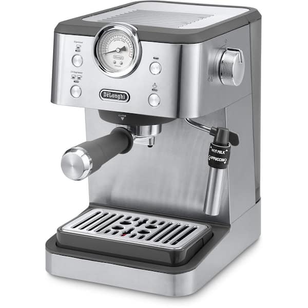 DeLonghi De'Longhi Stilosa Black and SS 15-Bar Pump Espresso