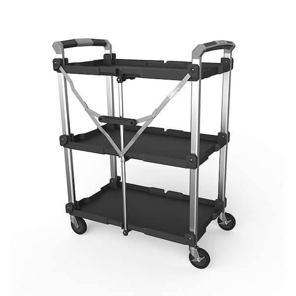 Details about   Olympia Tools 85-188 Pack n Roll Collapsible Storage Service Cart with Wheels 