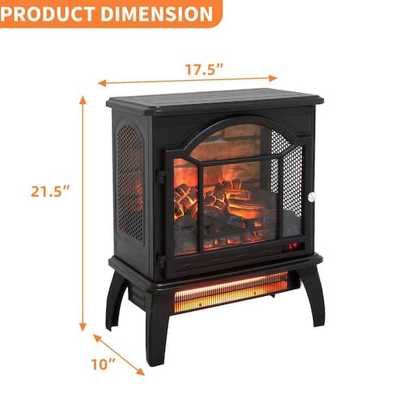 ToolCat 18 in. Freestanding Infrared Quartz 400 sq. ft. Electric